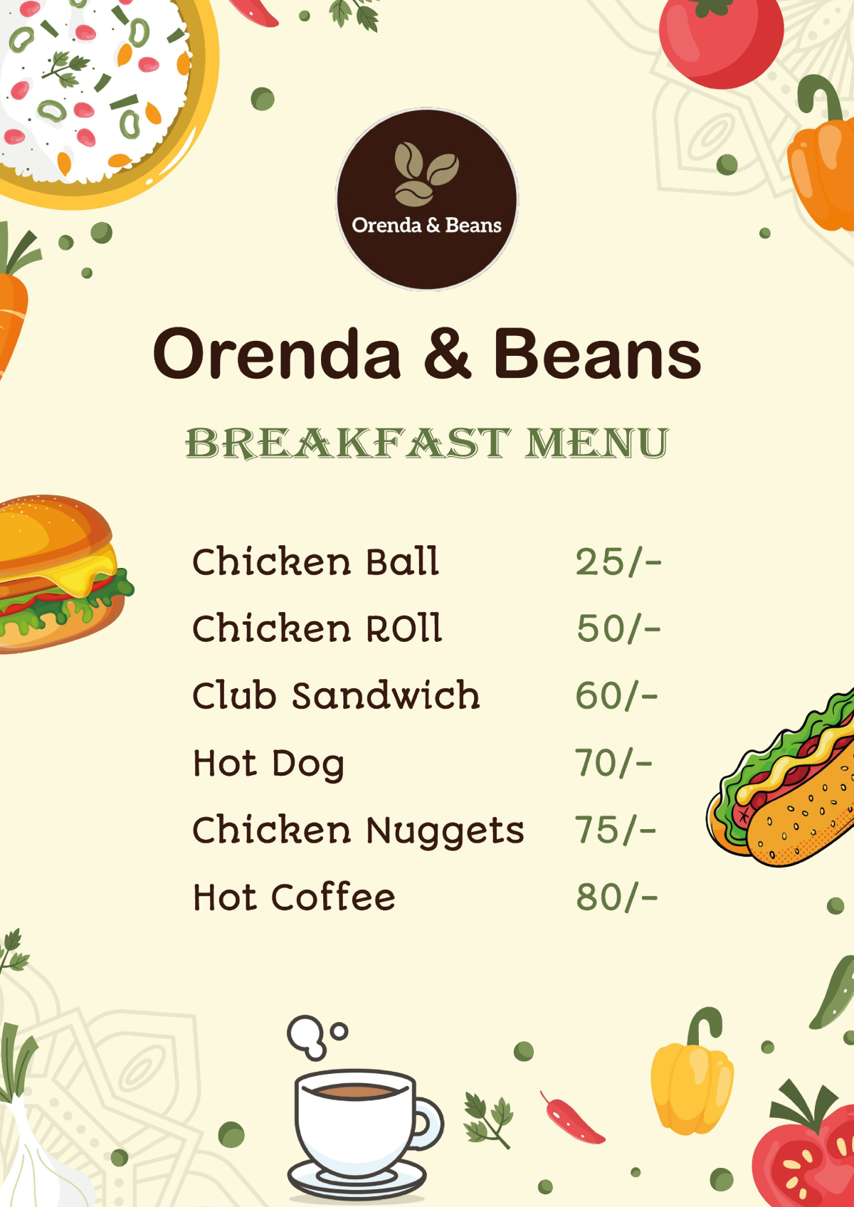 Breakfast Menu page 0001