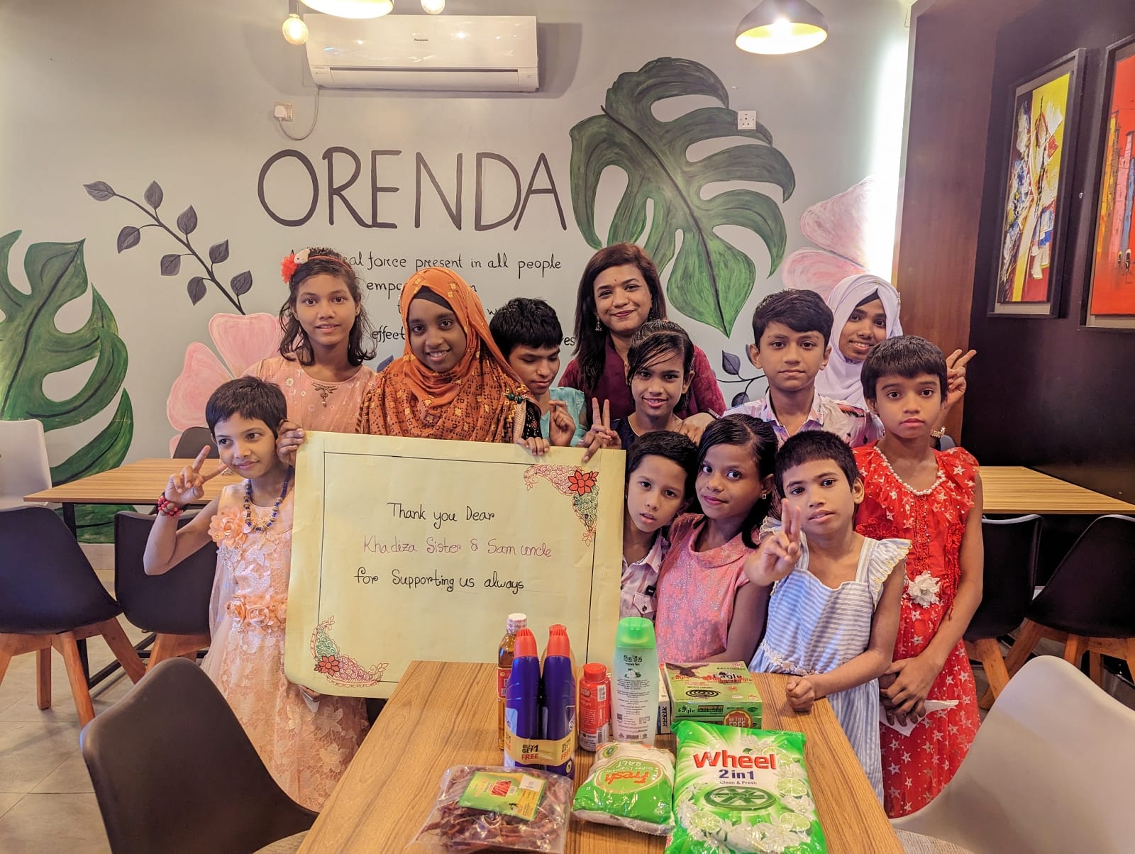 Treating shelter home children 2